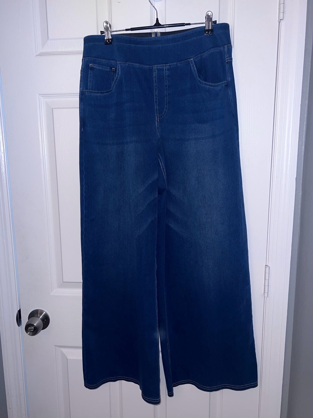 HALARA Dark Blue Wide-Leg Jeans